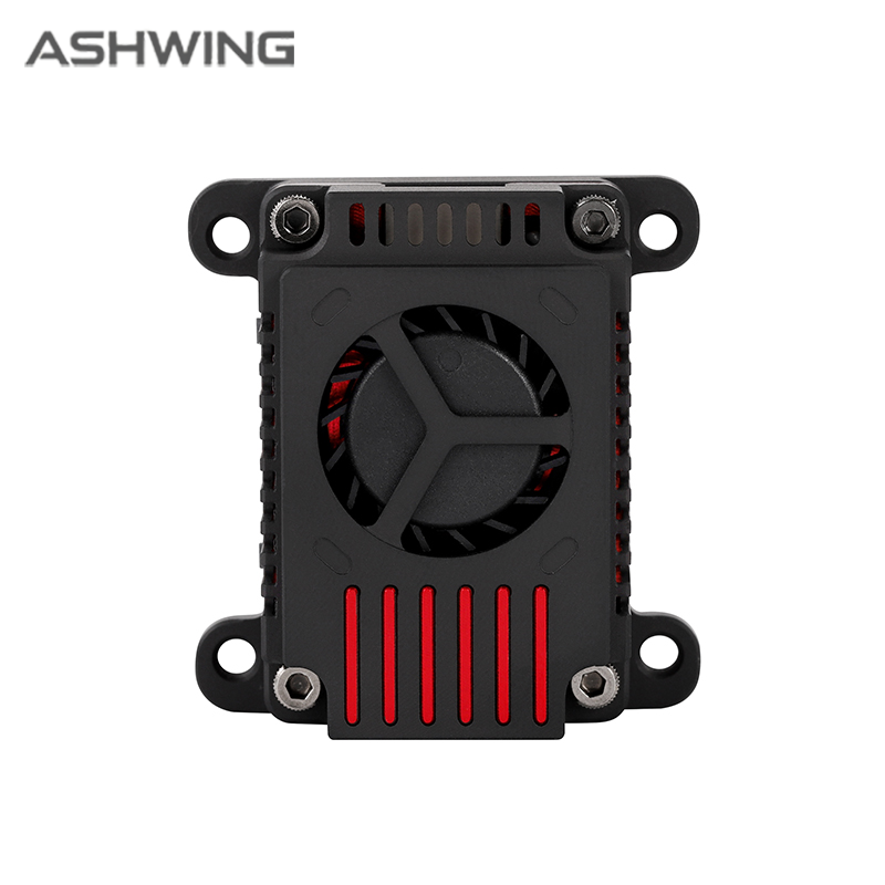 Drone Racing Receiver - โมดูลส่งสัญญาณวิดีโอระยะไกล ASHWING5.8G สำหรับโดรนแข่ง FPV - อุปกรณ์เสริมระบายความร้อน