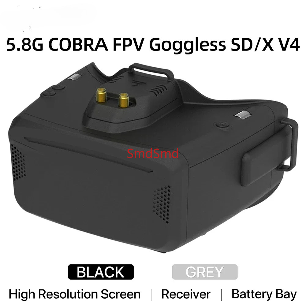 Drone Racing Goggles - แว่นตา FPV Cobra SD X V4