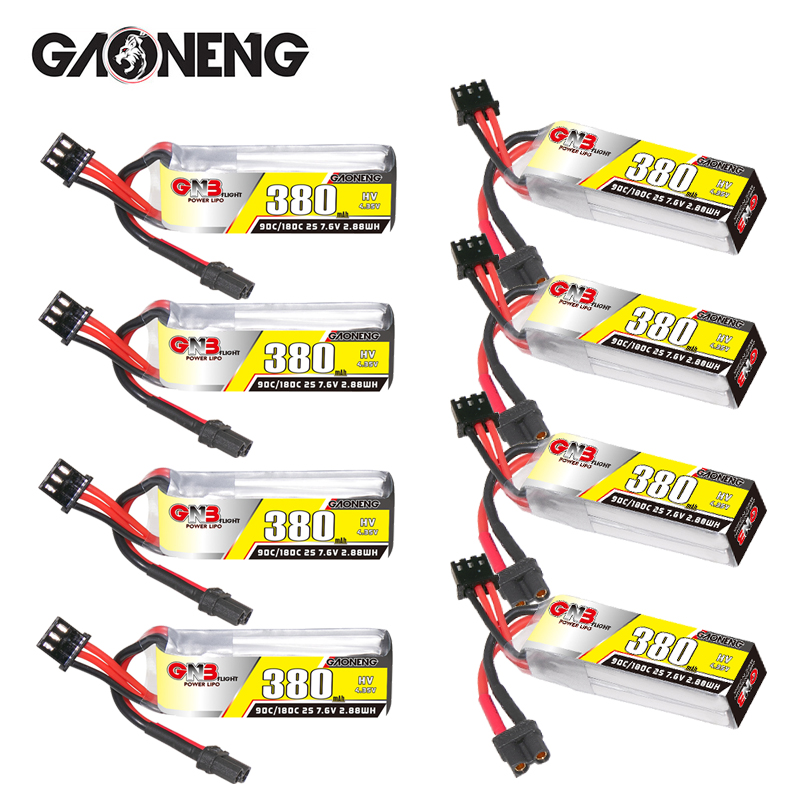 GNB 2S 7.6V 380mAh 90C/180C แบ - Drone Racing Battery บทวิจารณ์และราคา