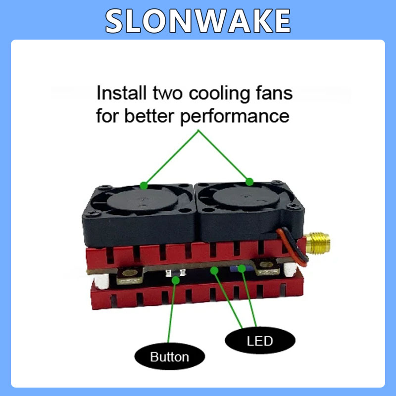 SLONWAKE 5.8G 48CH 4.2W VTX ปร - Drone Racing Vtx บทวิจารณ์และราคา