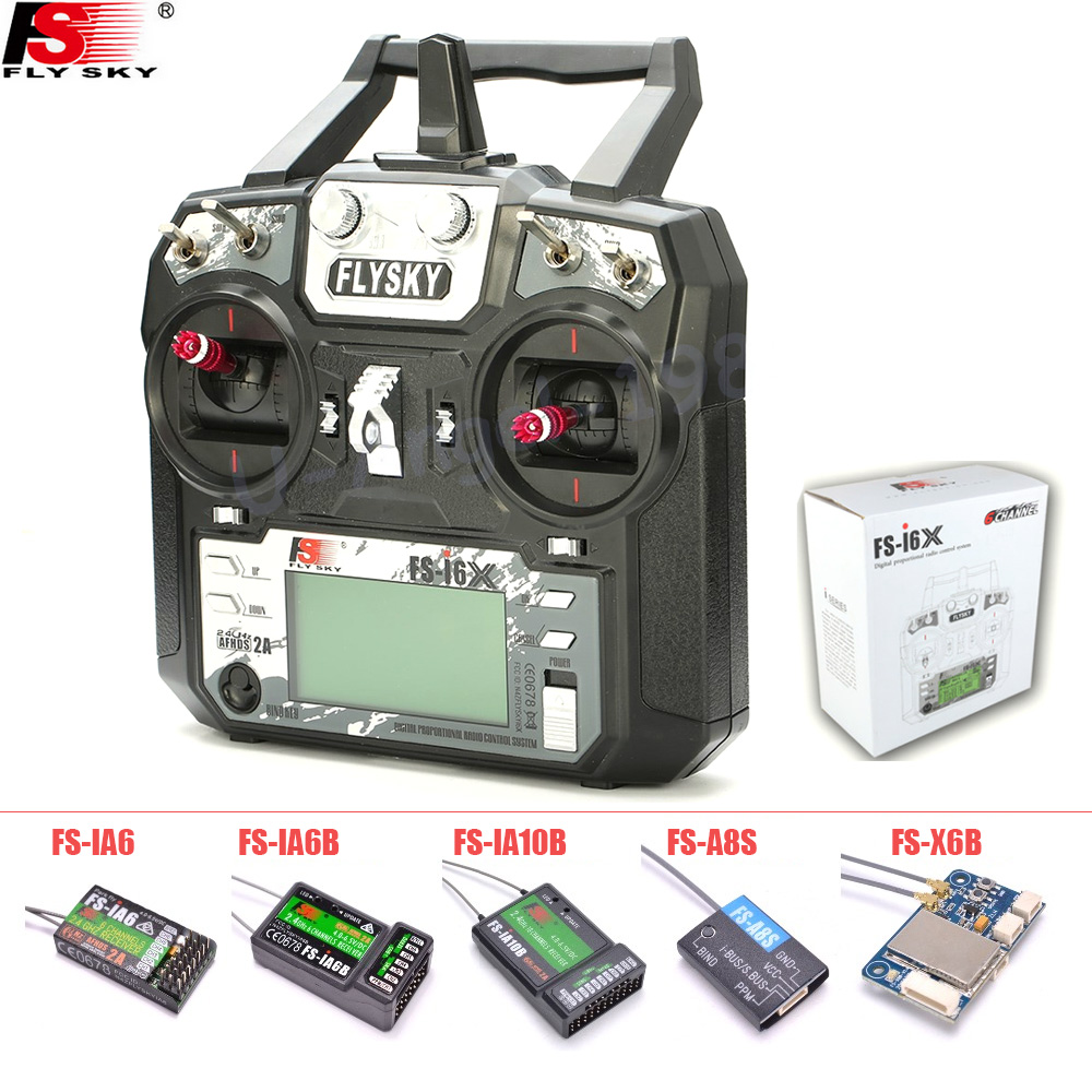เครื่องส่งสัญญาณ FLYSKY FS-i6X - Drone Racing Battery บทวิจารณ์และราคา
